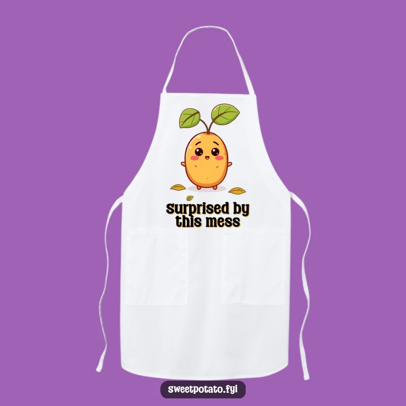 Funny Sweet Potato Chef Apron - Hilarious Kitchen Wear for Surprise Meals!