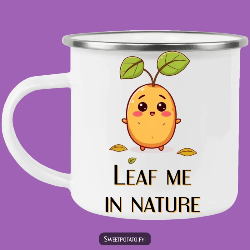 Funny Outdoor Sweet Potato Mug - Hilarious Surprise Companion for Adventures!