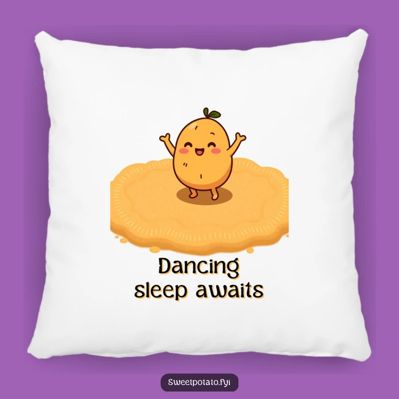 Funny Dancing Sweet Potato Pillow: Cuddle Up with Sweet Comfort