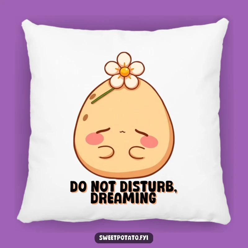 Funny Sweet Potato Nap Pillow: Cozy Spud Snuggling for a Comfy Gift