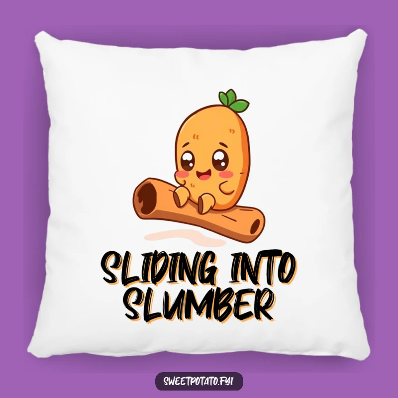 Funny Sweet Potato Cinnamon Stick Pillow: Cozy Thrills, Ideal Funny Gift