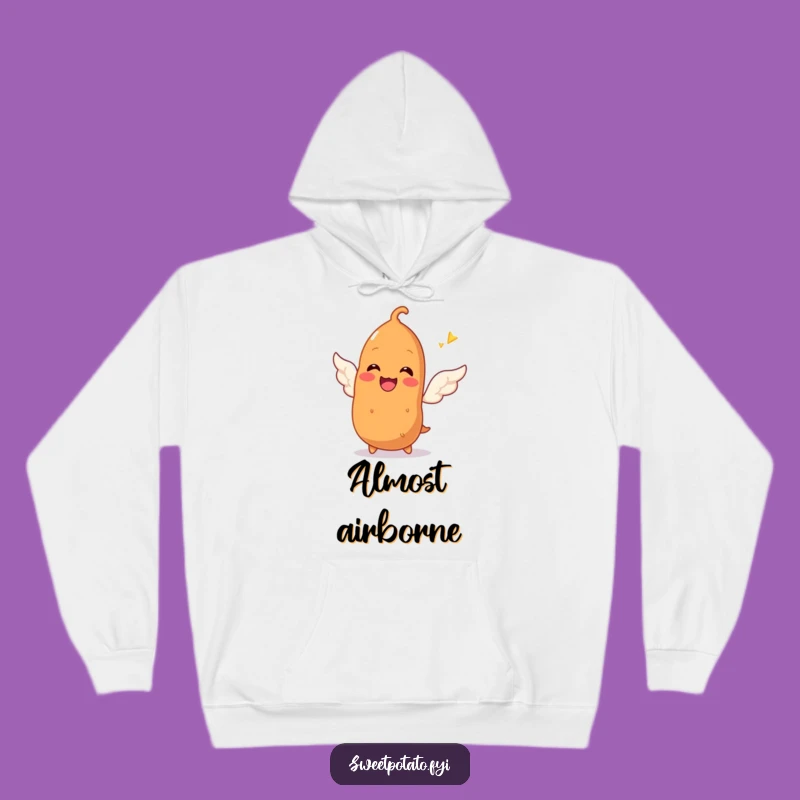 Funny Sweet Potato Wing Attempt Hoodie: Cozy Dreams, The Ultimate Funny Gift