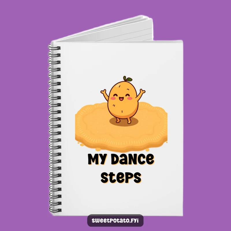 Funny Dancing Sweet Potato Notebook: Jot Down Your Sweetest Moves