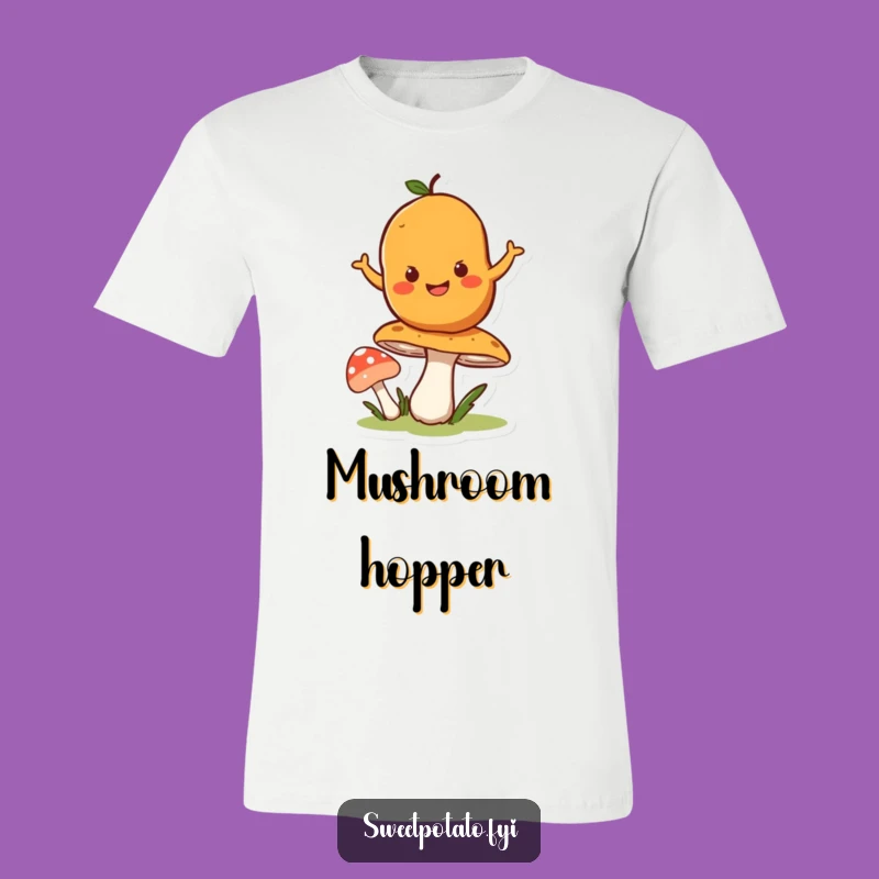 Funny Bouncing Potato T-Shirt: Wear Your Happiness with Veggie Style