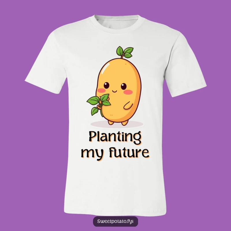 Funny Sprout Sweet Potato Tee - Grow Your Laughs in Style!
