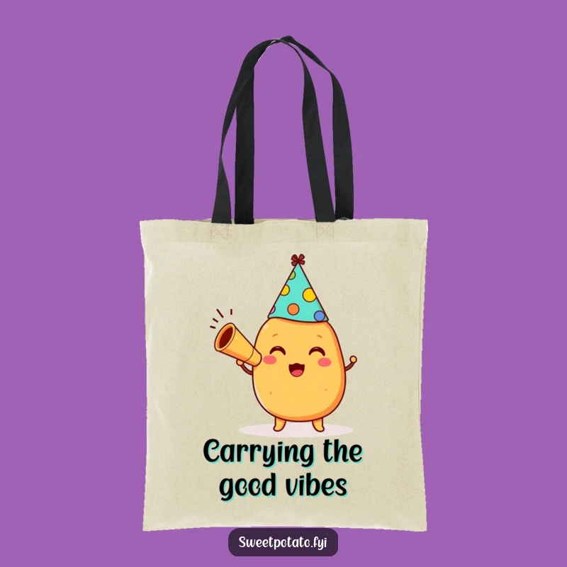 Funny Sweet Potato Party Tote Bag - Carry Your Celebration!