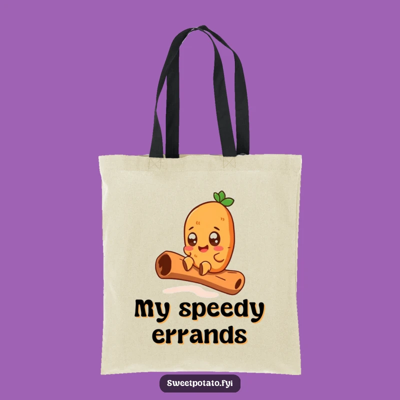 Funny Sweet Potato Cinnamon Stick Tote Bag: Carry the Excitement, A Wonderful Funny Gift
